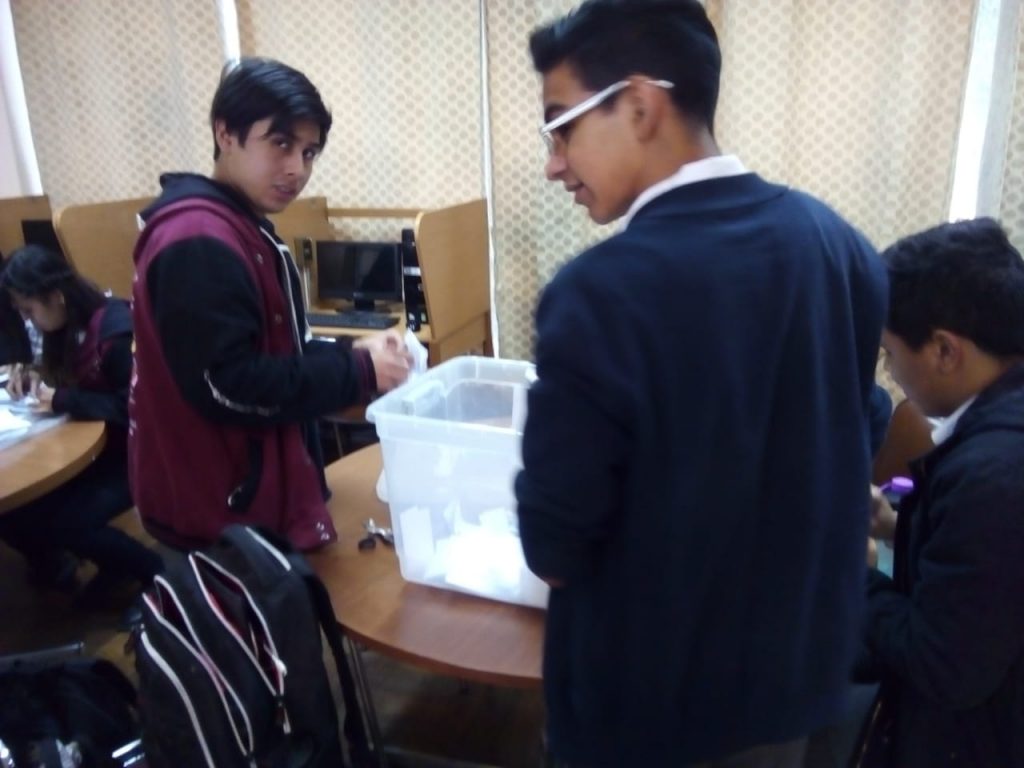 Nuevo gobierno estudiantil electo para el año escolar 2019.