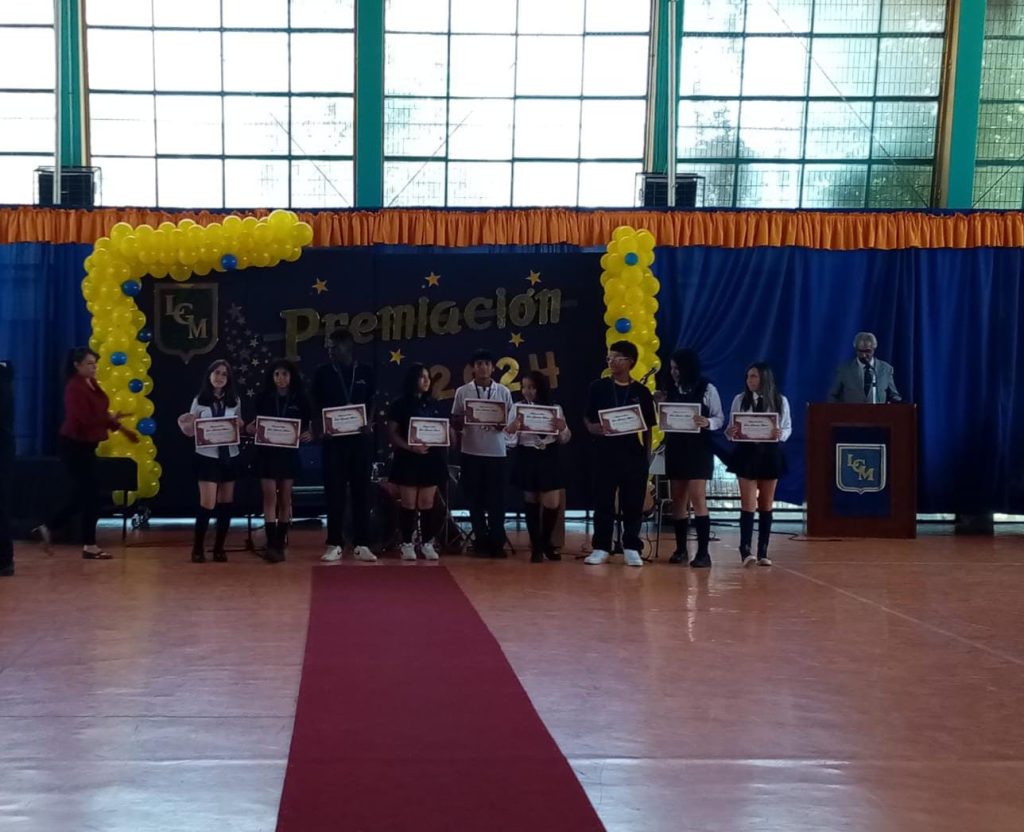 Premiación LGM enseñanza media 2024