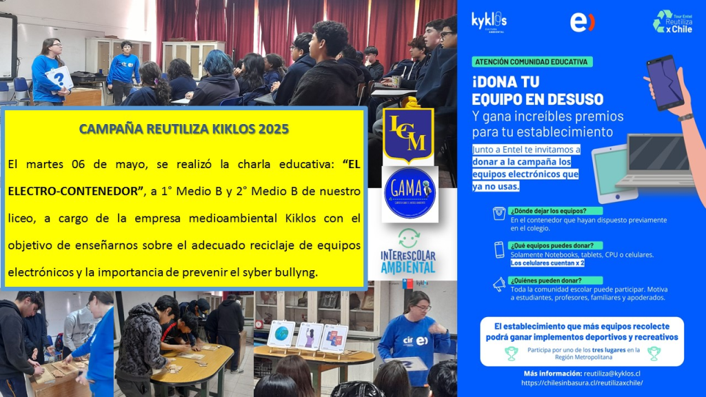 LGM RECICLA JUNTO A LA VISITA DE KIKLOS
