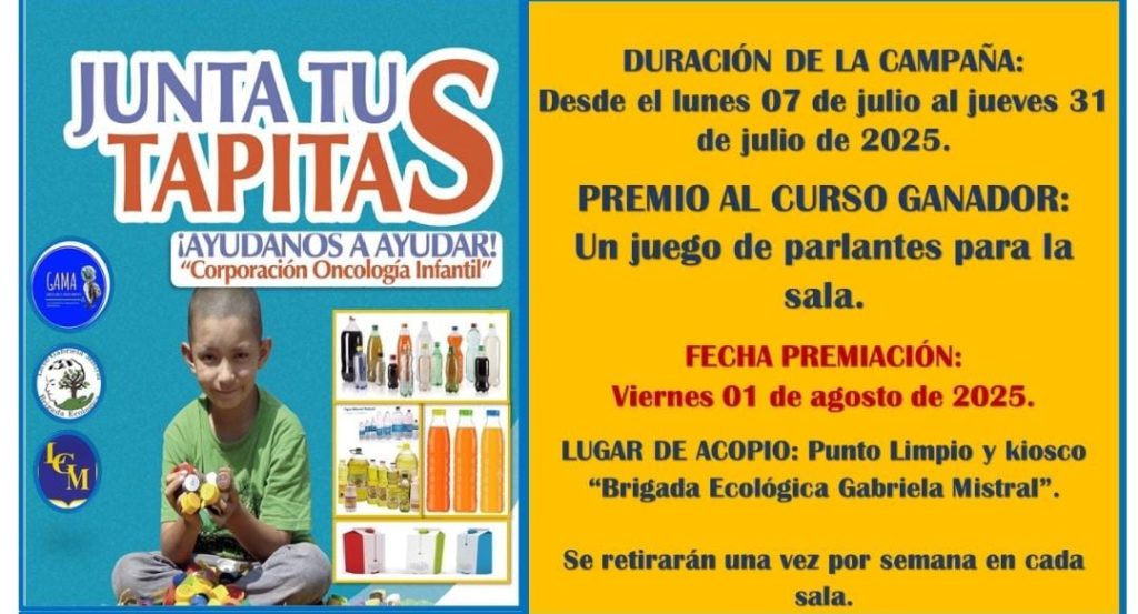 Junta tus tapitas