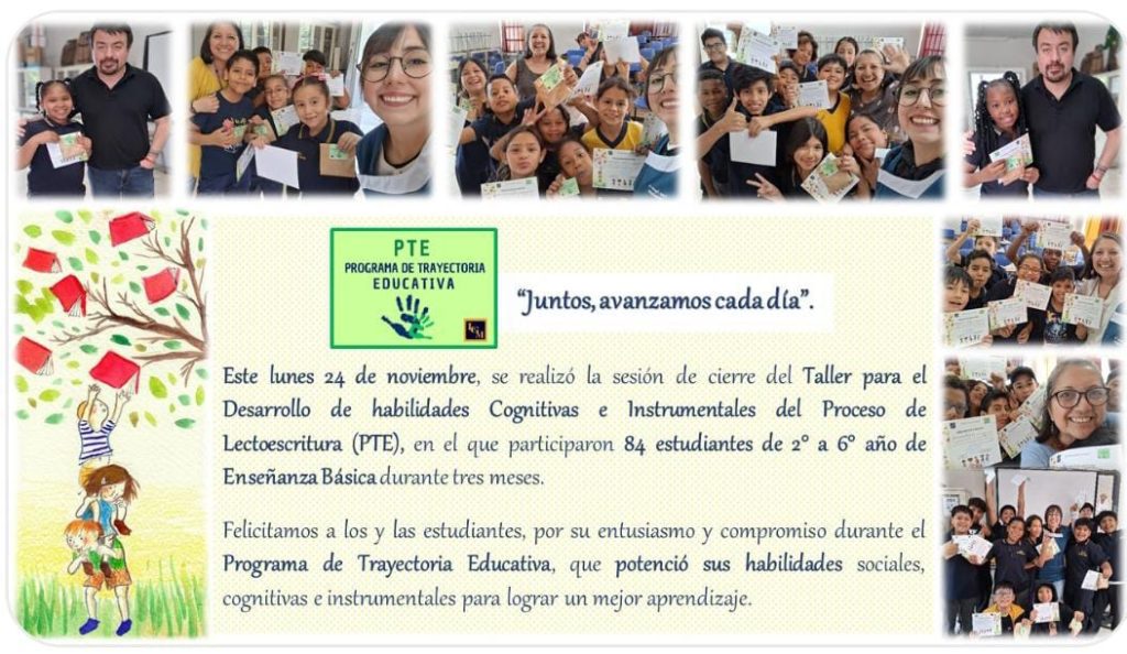 Cierre del Programa de Trayectoria Educativa realizado en nuestro establecimiento.